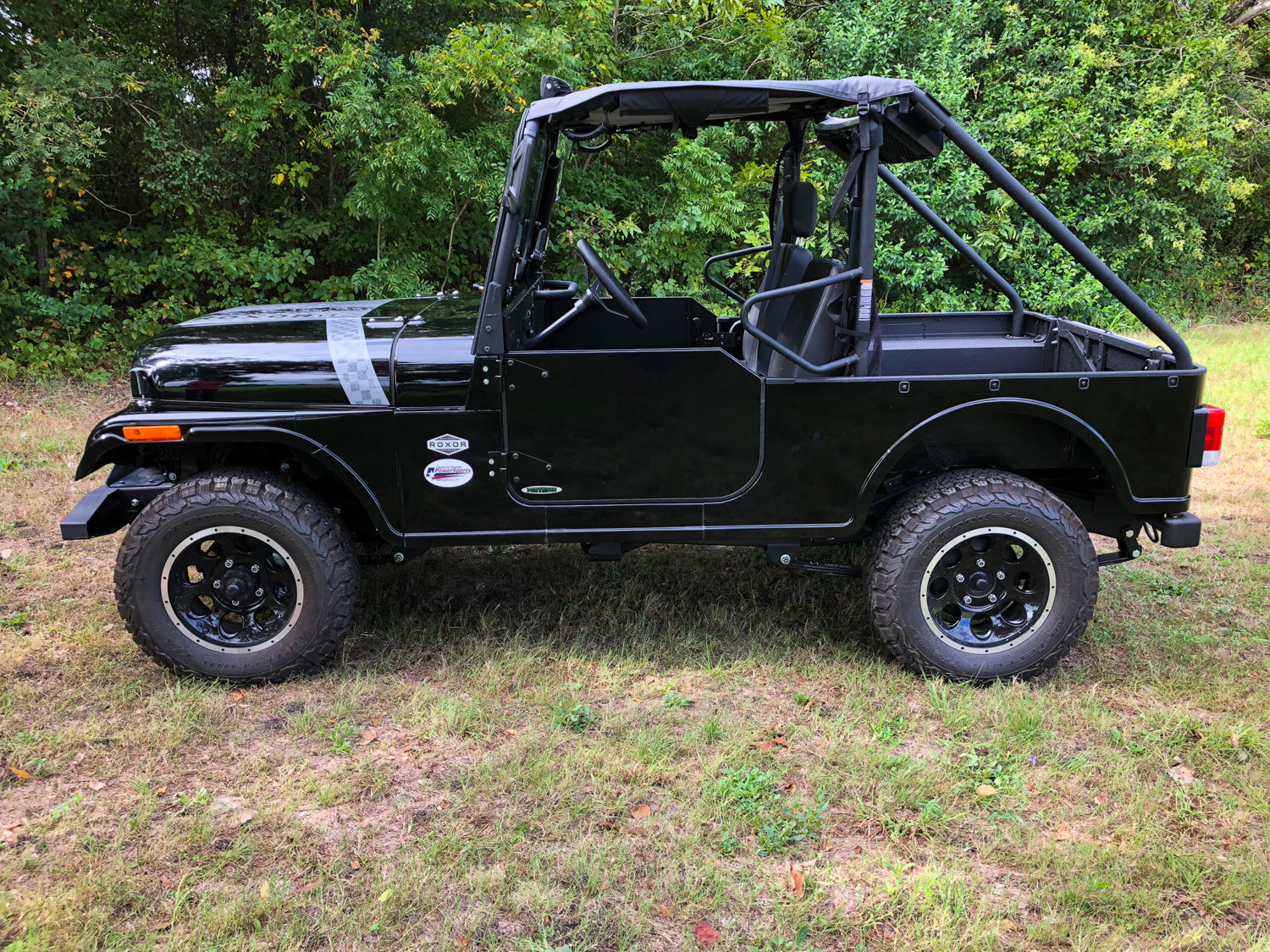 Roxor Rear Rops Half Doors - Gloss Black 2018-2020 Roxor Roxor - Extended ROPS ...