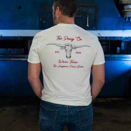 Longhorn Press Brake T-Shirt- District VIT Tee DT6000
