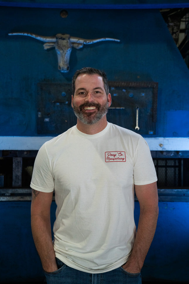 Longhorn Press Brake T-Shirt- District VIT Tee DT6000