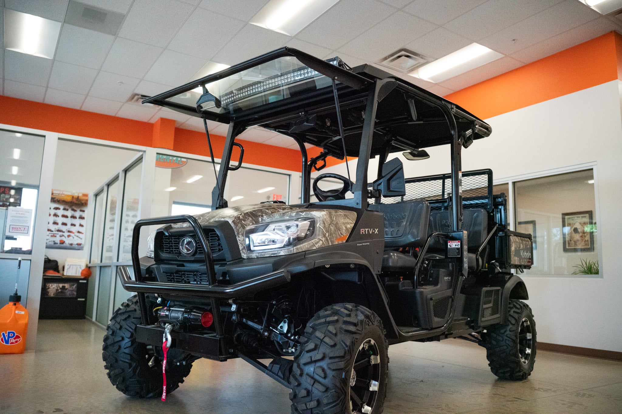 Tip Out Windshield 2015-2026 Kubota RTV X900 – Fortress Pro
