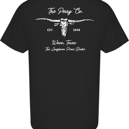 Longhorn Press Brake T-Shirt- District VIT Tee DT6000