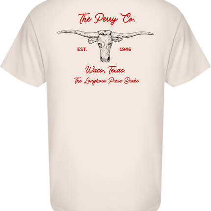 Longhorn Press Brake T-Shirt- Comfort Colors