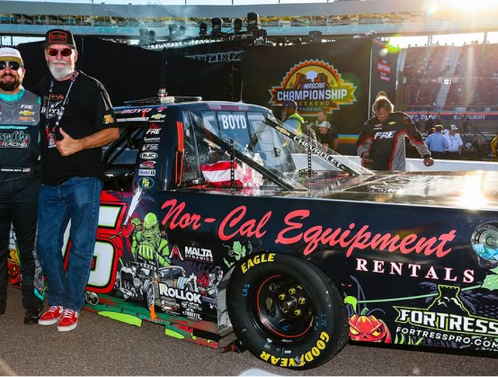 Proud 2025 sponsor of NASCAR driver Spencer Boyd