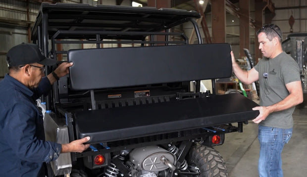 Ditching the Custom Tailgate for Additional Seating