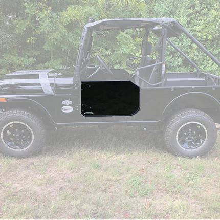 Half Doors - Gloss Black 2018-2020 Roxor Roxor - Extended ROPS