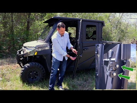 Half Doors with XL Hinges 2018-2026 Polaris Ranger XP 1000 EPS